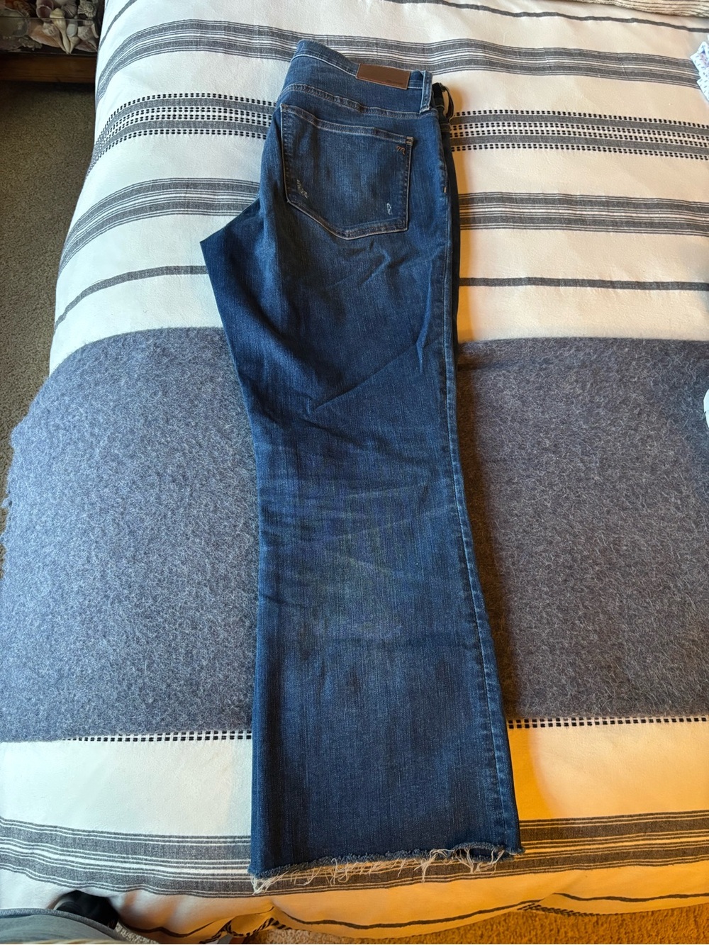 Madewell Dark Blue Straight Women's Jeans